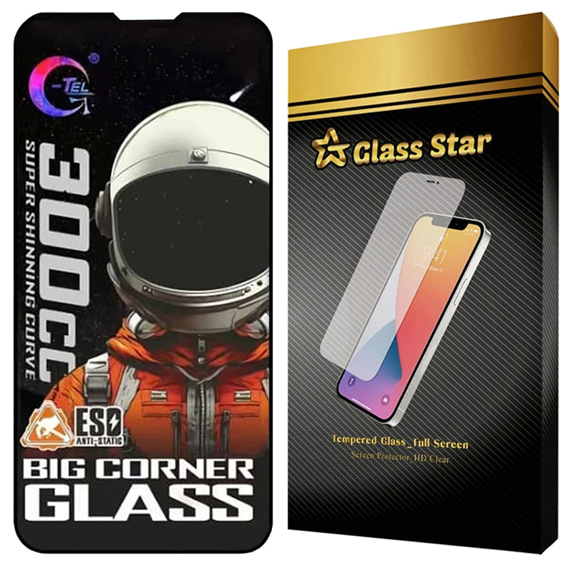 محافظ صفحه نمایش گلس استار مدل BIGCG مناسب برای گوشی موبایل اپل iPhone 14 Pro 