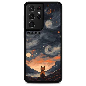 AKAM AMC-WSGS21U-DOGS-4 Cover For Samsung Galaxy S21 Ultra
