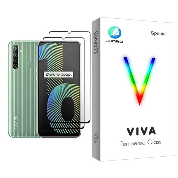 محافظ صفحه نمایش جانبو مدل Viva Glass MIX002 مناسب برای گوشی موبایل ریلمی Narzo 10 بسته دو عددی
