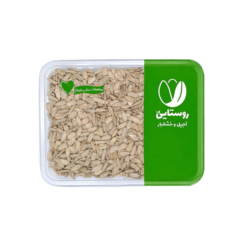 مغز تخمه آفتابگردان نمکی روستایی - 250 گرم