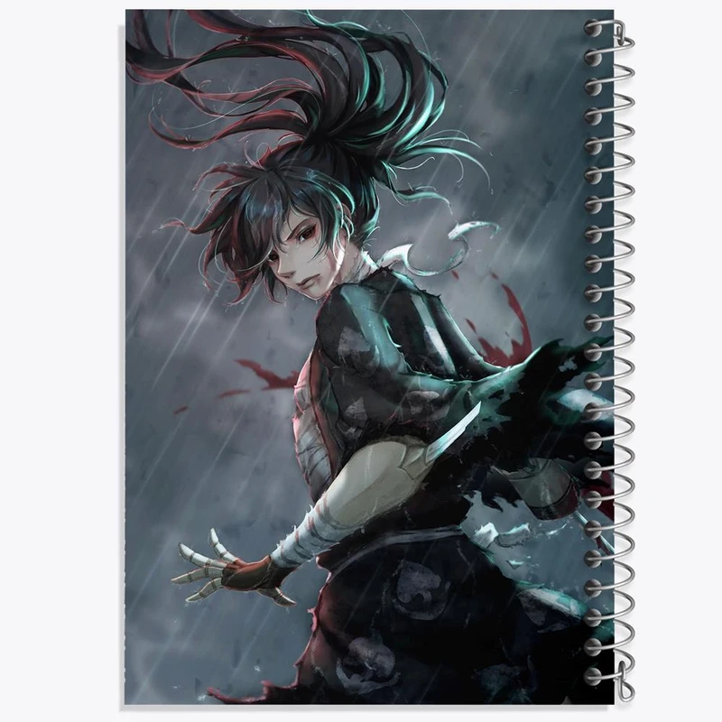 دفتر مشق 100 برگ خندالو طرح هیاکومارو انیمه دورورو Dororo کد 28589