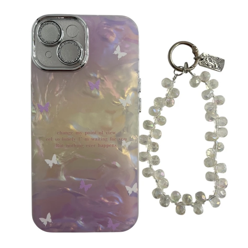 کاور مدل PARVENE SHAYNI مناسب برای گوشی موبایل اپل IPHONE 15  به همراه اویز