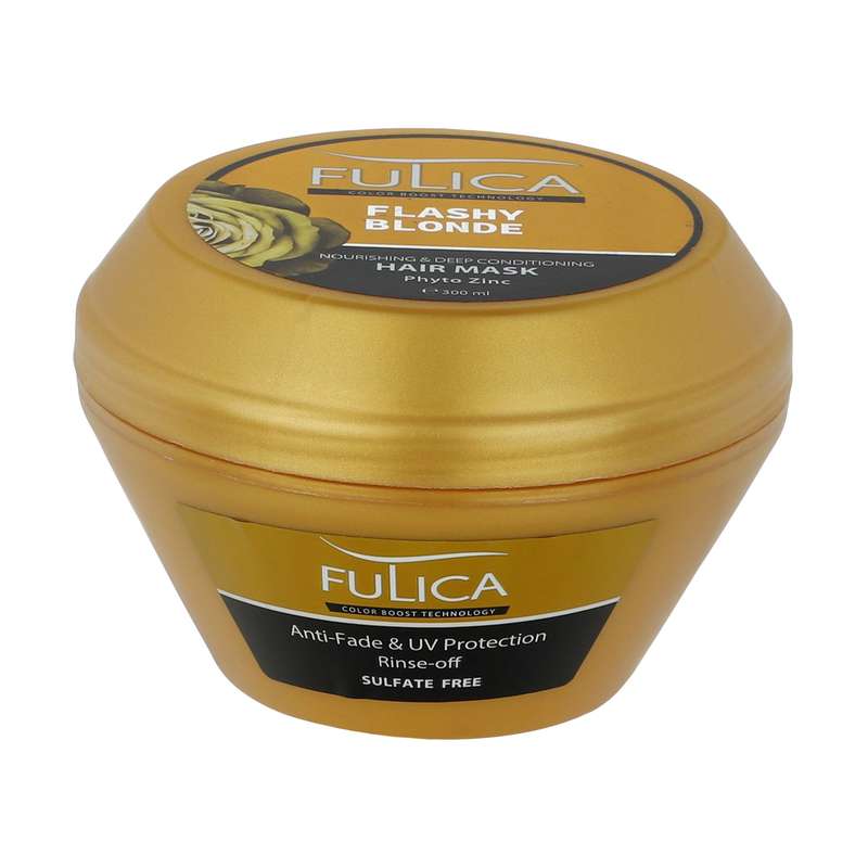 ماسک مو فولیکا مدل Flashy Blond حجم 300 میلی لیتر 