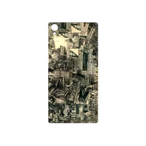 MAHOOT Collage of Skyscraper Cover Sticker for Sony Xperia Z1