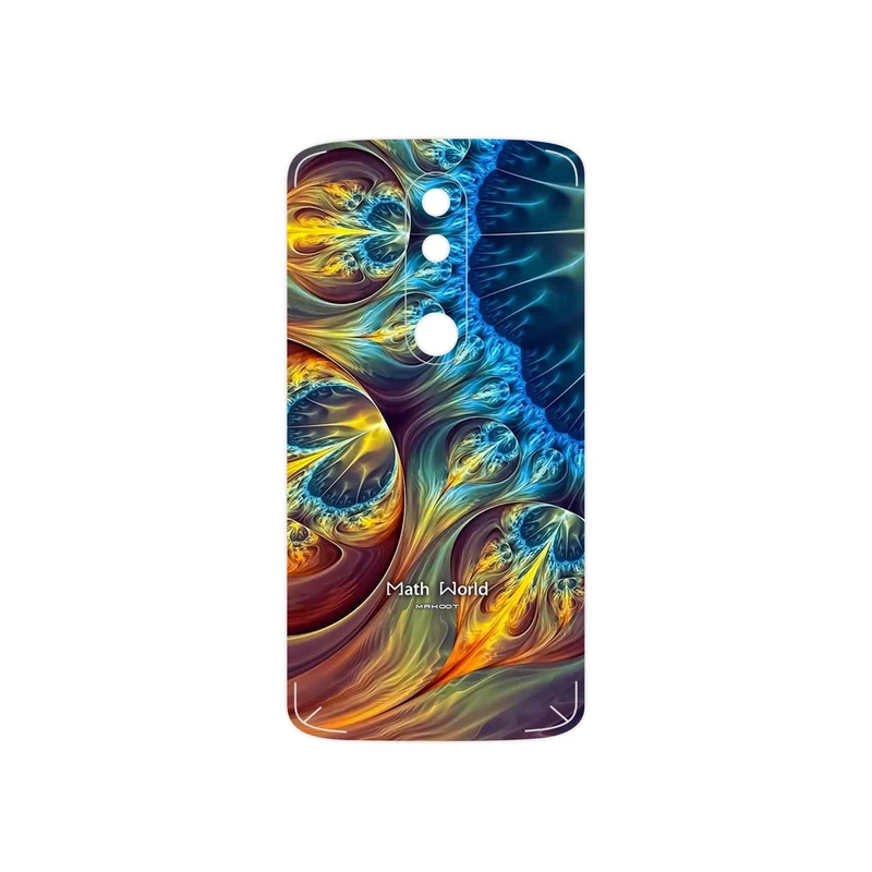 برچسب پوششی ماهوت مدل Mathematical Geometric Shape 8 مناسب برای گوشی موبایل موتورولا Moto X Force