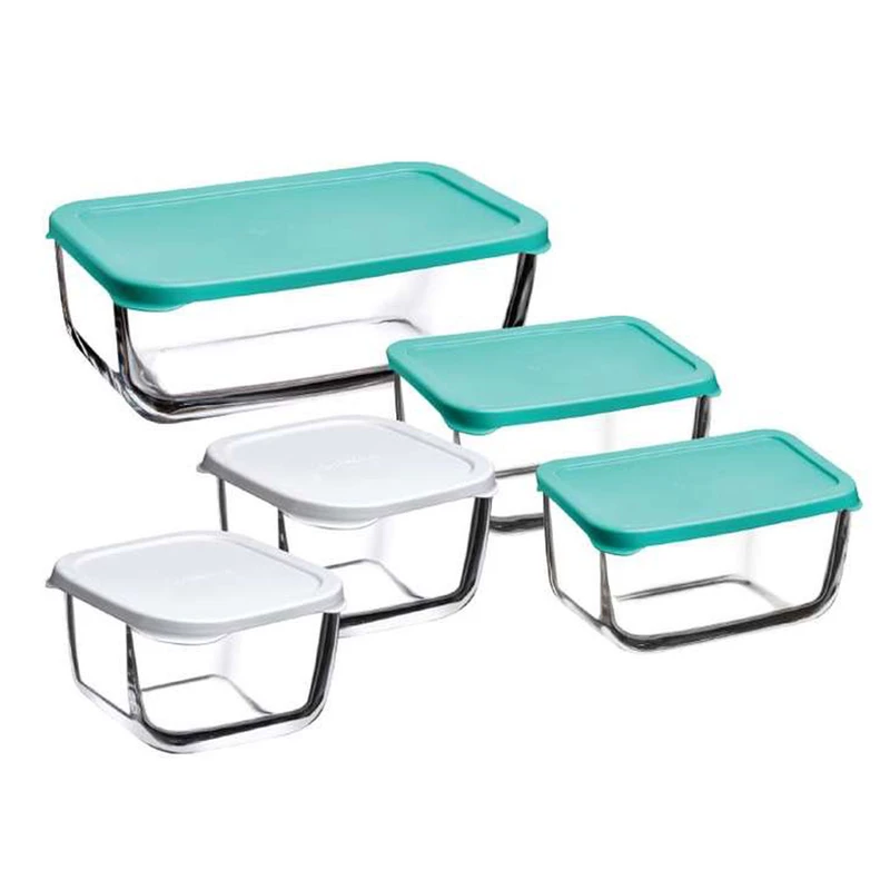 ظرف نگهدارنده پاشاباغچه مدل COMBO مجموعه 5 عددی