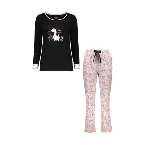 ست تی شرت و شلوار زنانه ناربن مدل 1521642-99