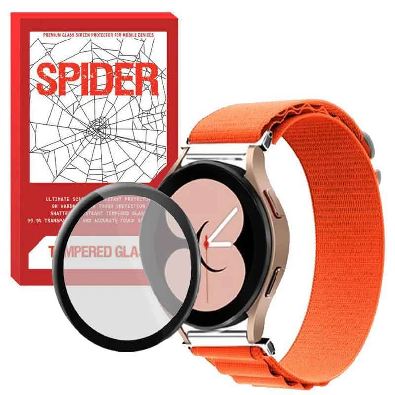 بند اسپایدر مدل LOOP ALPINE مناسب برای ساعت هوشمند سامسونگ Galaxy Watch 5 40 mm به همراه محافظ صفحه نمایش