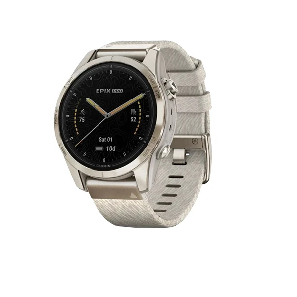 ساعت هوشمند گارمین مدل Epix Gen 2 Pro Sapphire Nylon Band 42 mm ساعت هوشمند گارمین مدل Epix Gen 2 Pro Sapphire Nylon Band 42 mm
