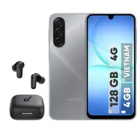 گوشی موبایل سامسونگ مدل Galaxy A17 4G دو سیم کارت ظرفیت 128 گیگابایت و رم 4 گیگابایت - ویتنام - به همراه هدفون بلوتوثی انکر مدل R50i NC 