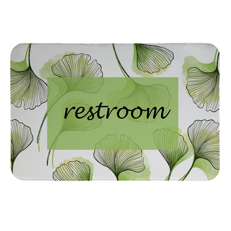 پادری  طرح Restroom کد 8731 سایز 50 × 70 سانتی متر