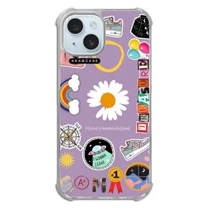 AKAM AMCWTA15-GOOD VIBES6 Cover For Apple iPhone 15