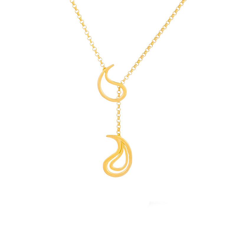 گردنبند طلا 18 عیار زنانه کیا گالری مدل AN568