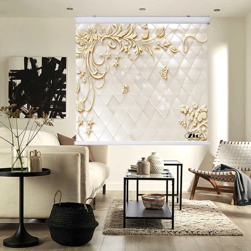 پرده زبرا زیو کد 3D1325 سایز 150x200 سانتی متر