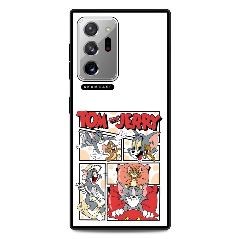 کاور آکام مدل AMC-WSGN20U-TOM & JERRY13 مناسب برای گوشی موبایل سامسونگ Galaxy Note 20 Ultra