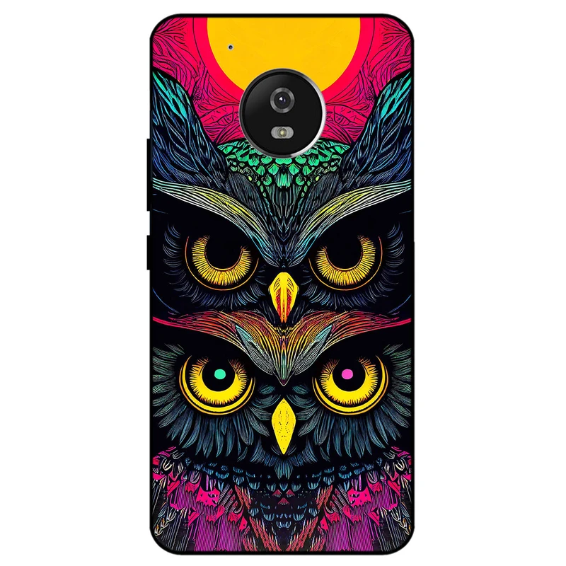 کاور مگافون طرح جغد مدل 1904 مناسب برای گوشی موبایل موتورولا Moto G5