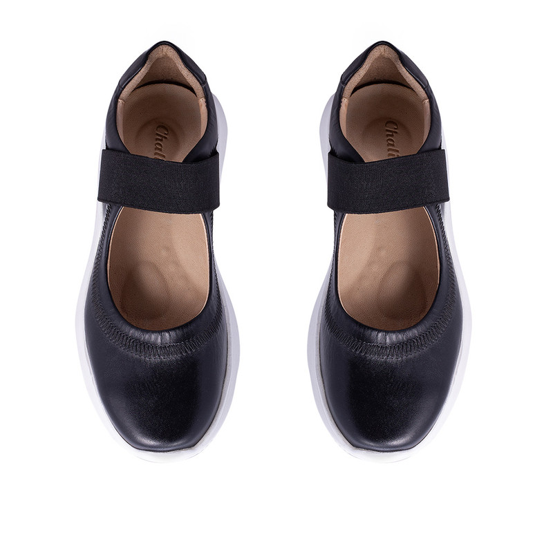 کفش طبی زنانه مدل چلیپا کد A140 رنگ مشکی