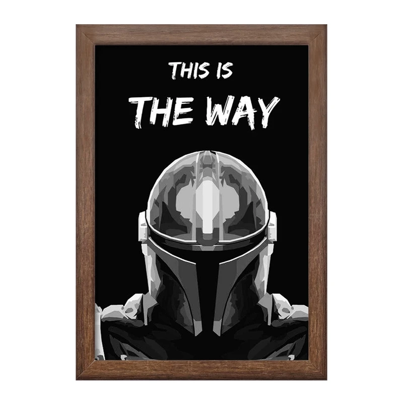 تابلو خندالو طرح جنگ ستارگان (Star Wars) کد F10752