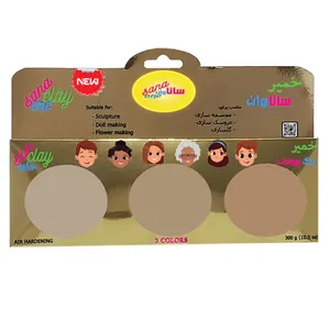 خمیر مجسمه سازی ساناوان مدل body-colors