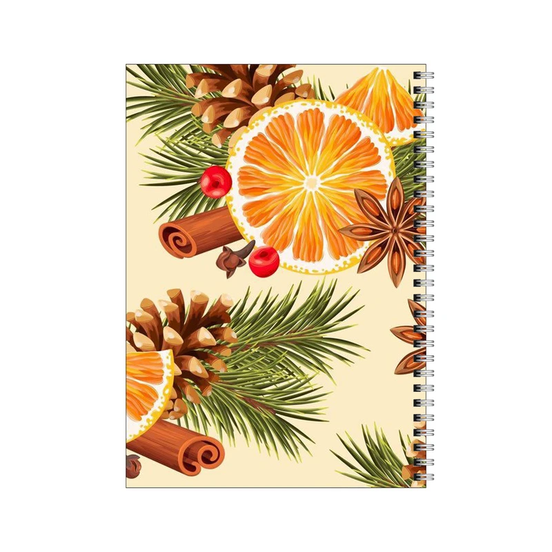 دفتر مشق 100 برگ بامبیلیپ طرح دارچین،پرتقال،کاج کد 3867531