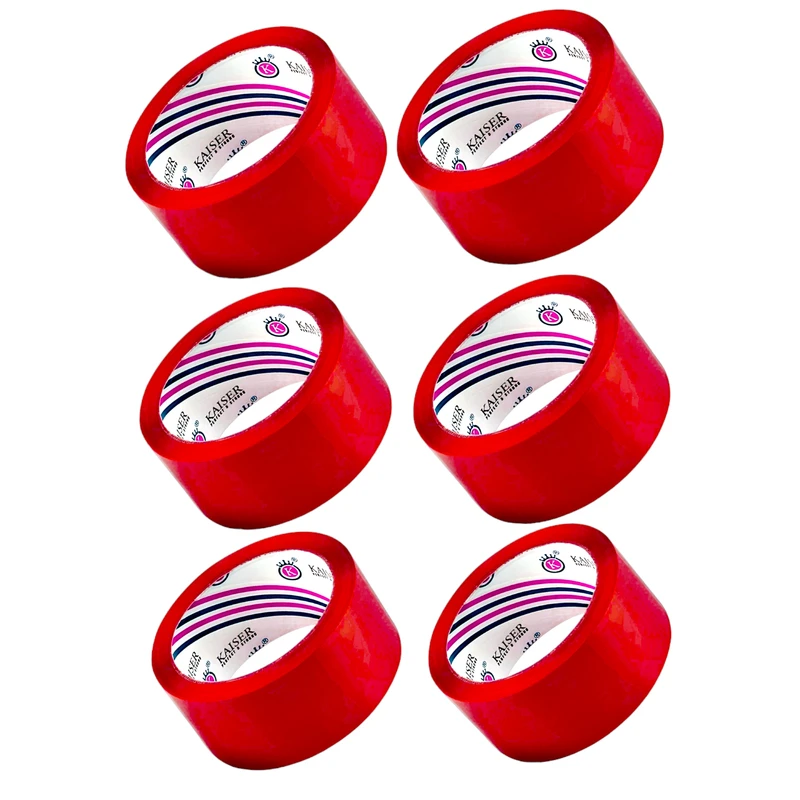 چسب پهن کایزر مدل SK106 عرض 5 سانتی متر بسته 6 عددی