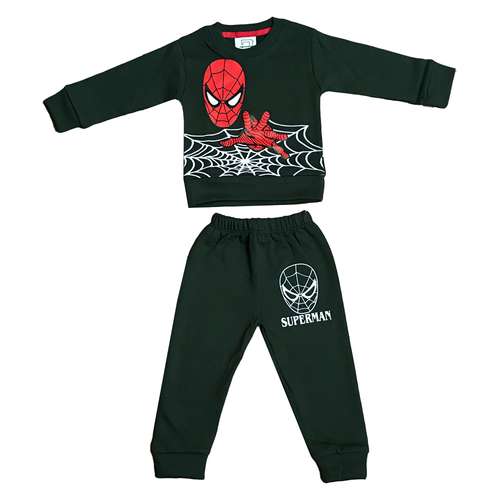 ست تی شرت و شلوار پسرانه مدل اسپایدرمن کد 143