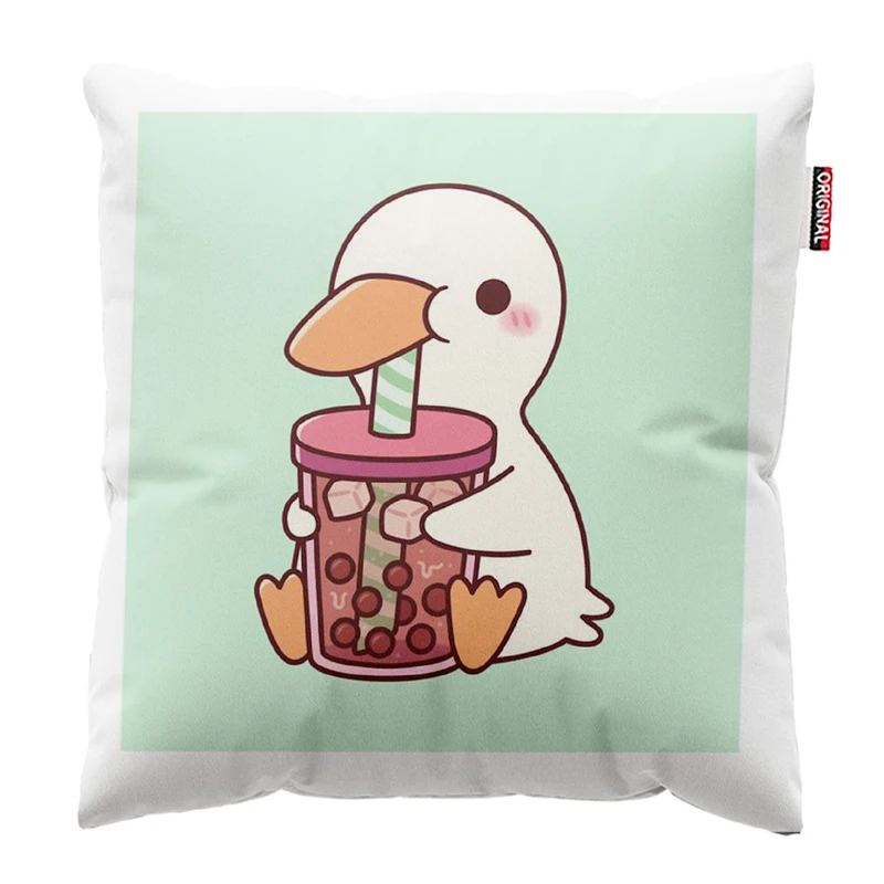 کوسن پاد آفرین مدل اردک کیوت ناز کد 240 سایز 30*30 سانتی متر