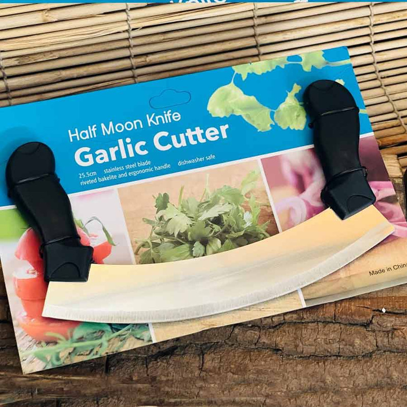 پیتزا بر مدل Garlic Cutter طرح هلالی