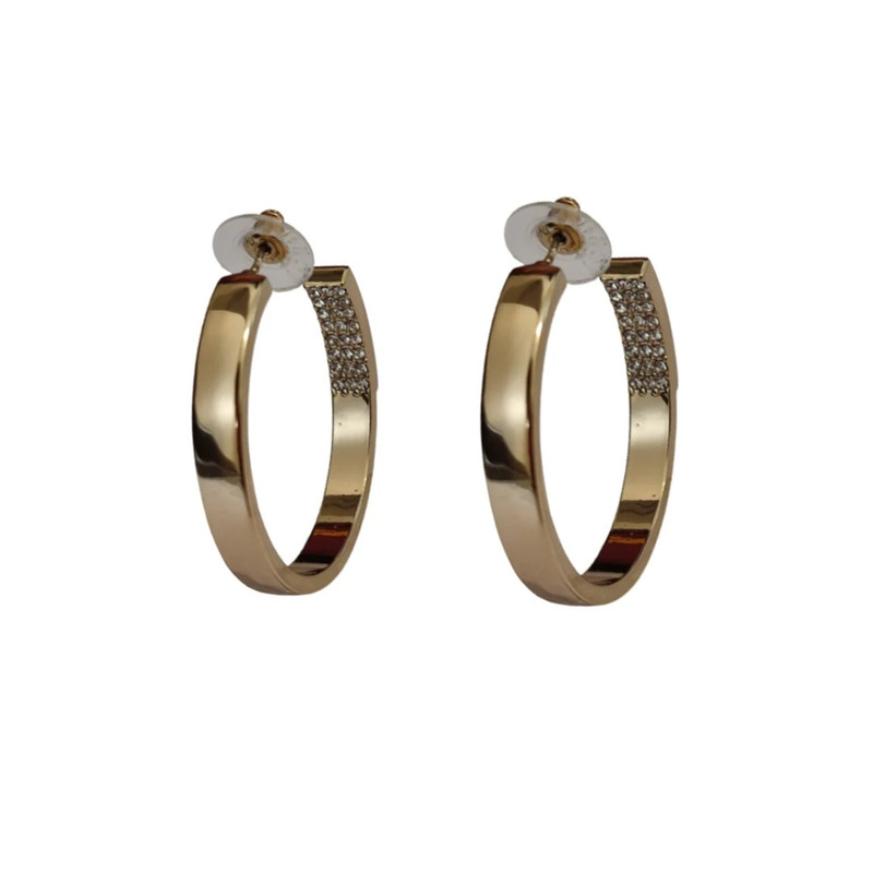 گوشواره زنانه تاش مدل میخی حلقه ای