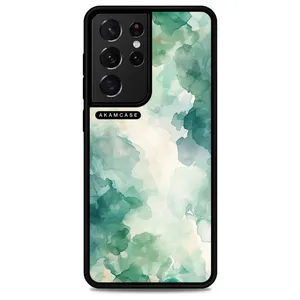 AKAM AMC-WSGS21U-WATER COLOR-20 Cover For Samsung Galaxy S21 Ultra