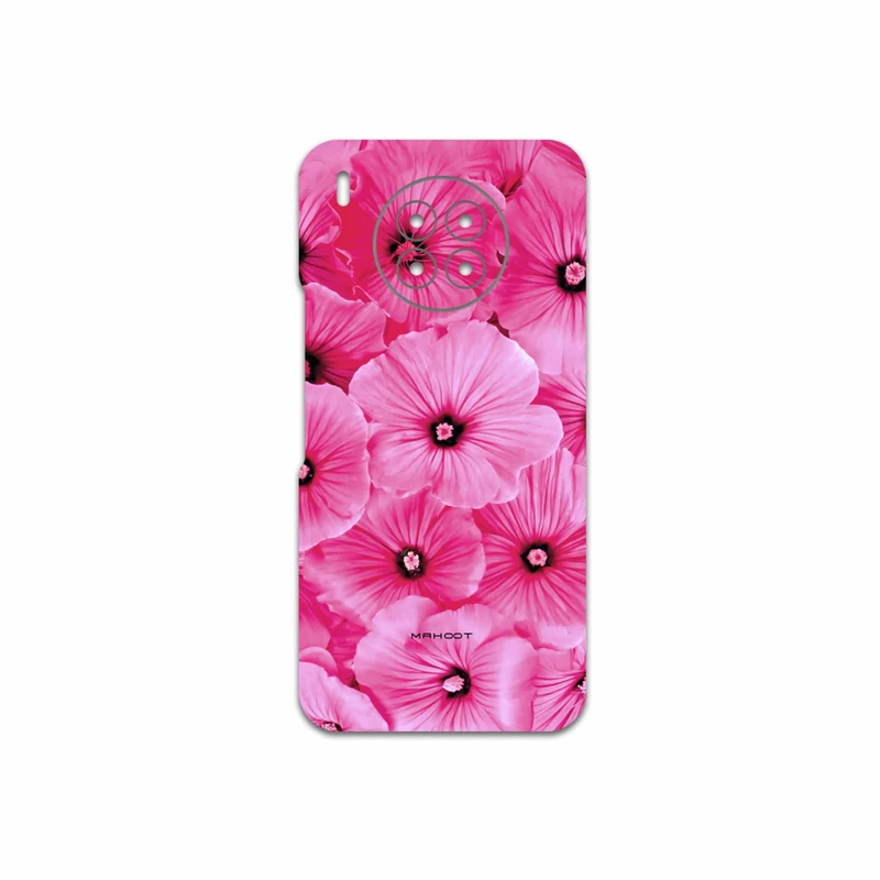 برچسب پوششی ماهوت مدل Pink-Flower مناسب برای گوشی موبایل هوآوی Nova 8i