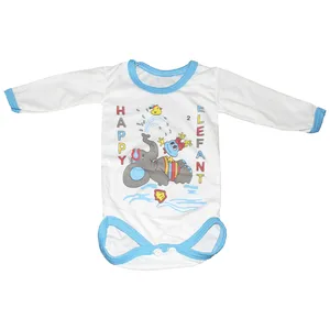 بادی آستین بلند نوزادی مدل AM 195