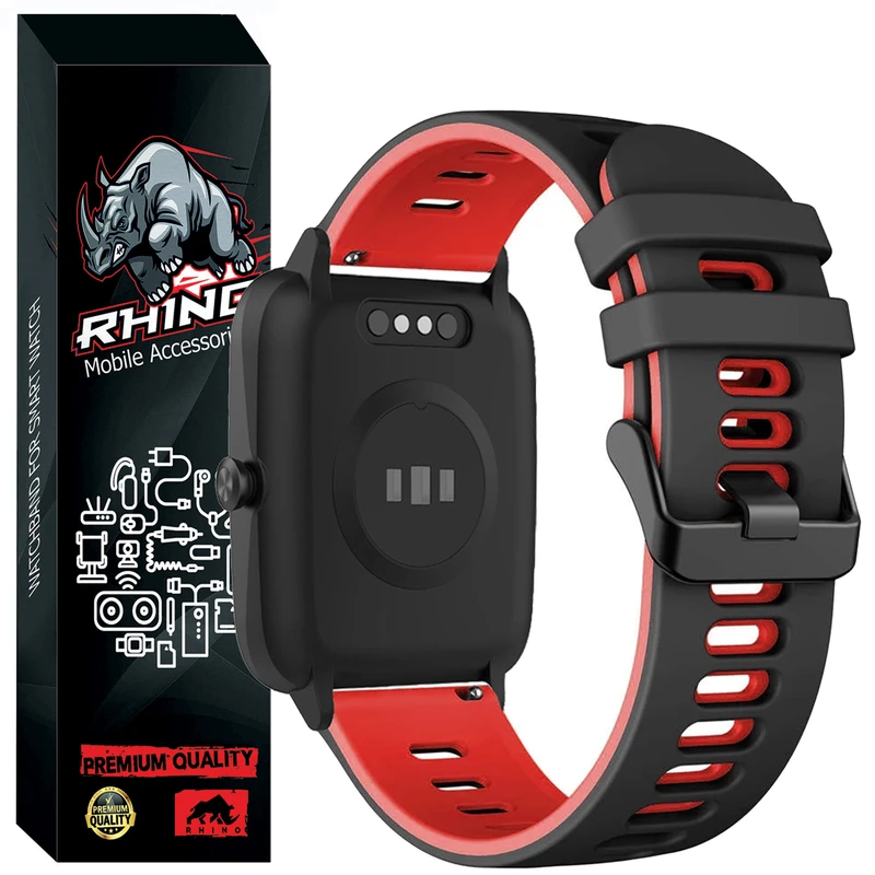 بند راینو مدل Silic-2C مناسب برای ساعت هوشمند ایمیکی Smart Watch ST1