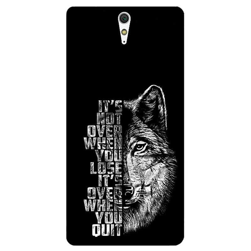 کاور مگافون طرح گرگ مدل 1894 مناسب برای گوشی موبایل سونی Xperia C5 Ultra 