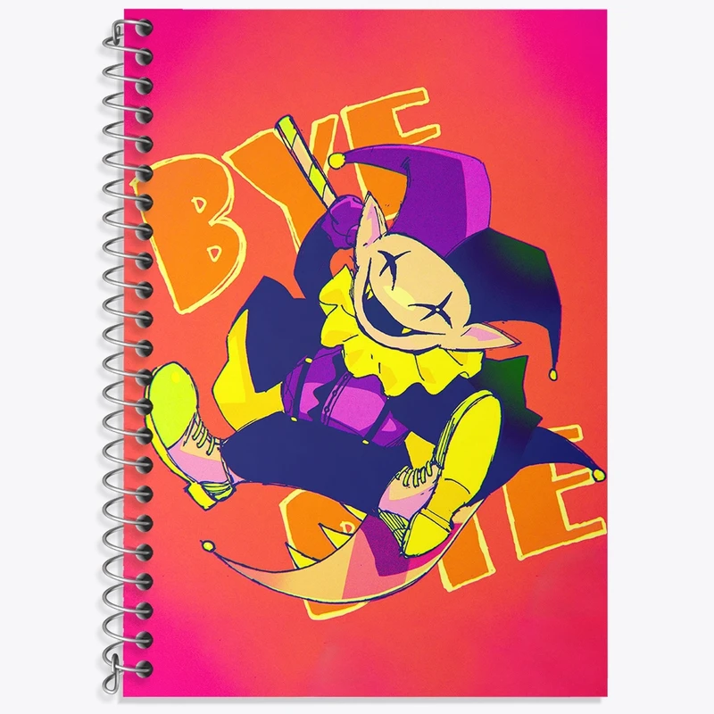 دفتر لغت 50 برگ خندالو طرح بازی آندرتیل (Undertale) کد 31761