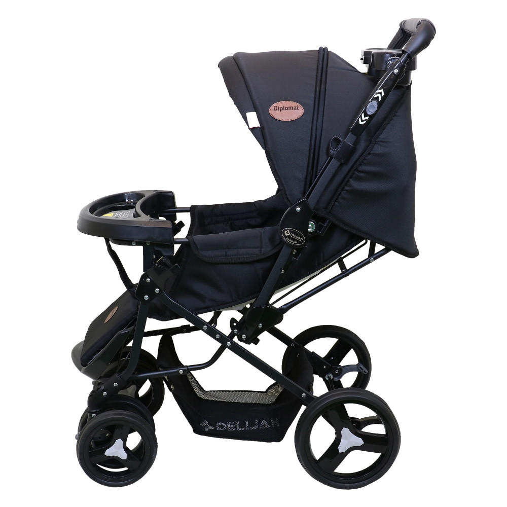 ست کالسکه و کریر دلیجان مدل Diplomat به همراه ساک لوازم کودک