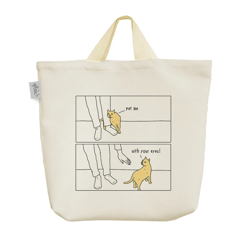 ساک خرید خندالو مدل گربه Cat کد H860