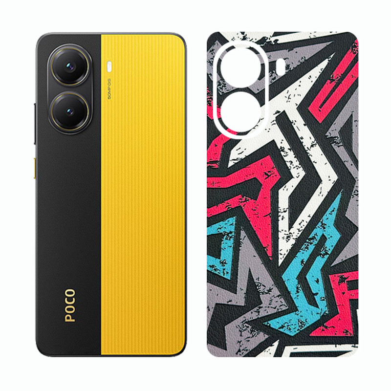 برچسب پوششی ریمکس مدل Cover طرح گرافیکی مناسب برای گوشی موبایل شیائومی Poco X7 Pro