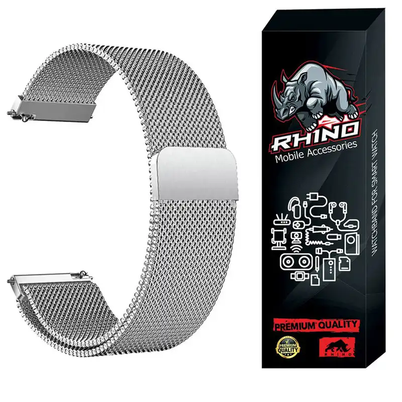 بند راینو مدل Milanese مناسب برای ساعت هوشمند جی تب GT6