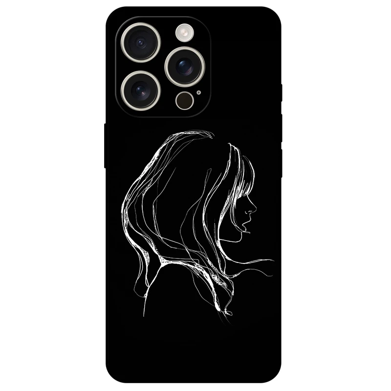 کاور مگافون طرح دخترانه مدل 7766 مناسب برای گوشی موبایل اپل iPhone 16 Pro Max