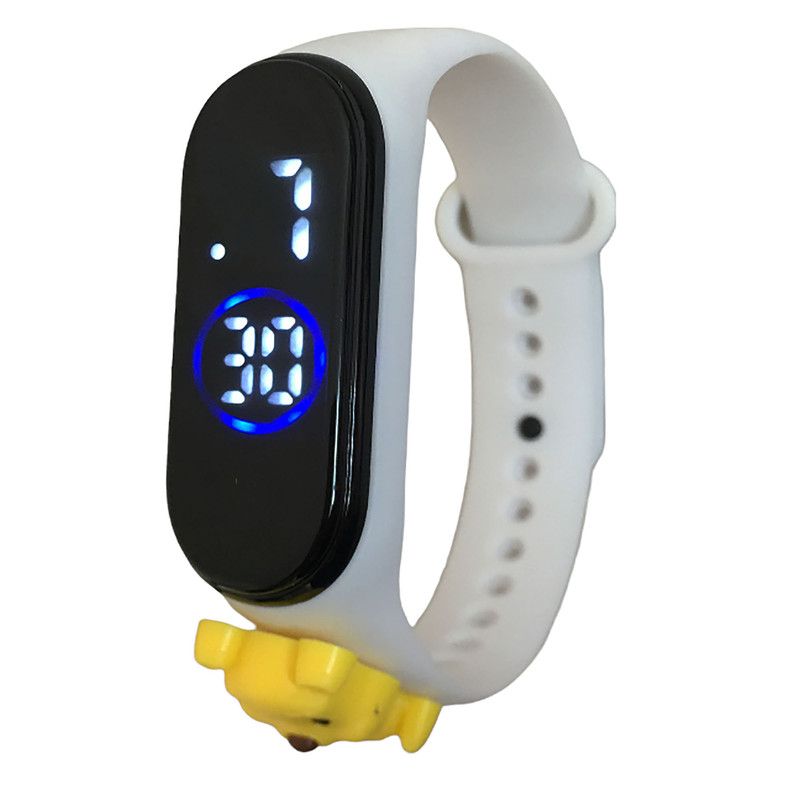 ساعت مچی دیجیتال بچگانه مدل ضد آب لمسی سیلیکونی کد W IT POOH