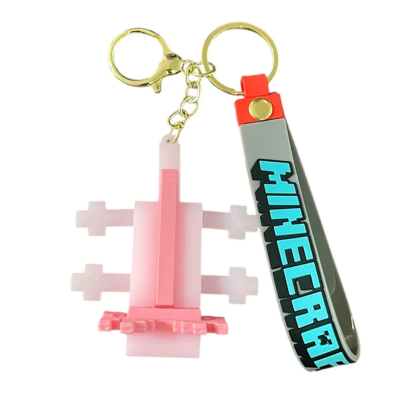 جاکلیدی مدل سیلیکونی طرح ماینکرافت 