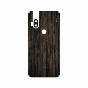 MAHOOT Burned Wood Cover Sticker for Motorola One Hyper