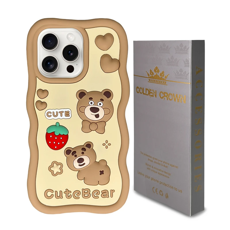 کاور گلدن کرون مدل Summer مناسب برای گوشی موبایل اپل Iphone 14 Pro Max/ 15 Pro Max