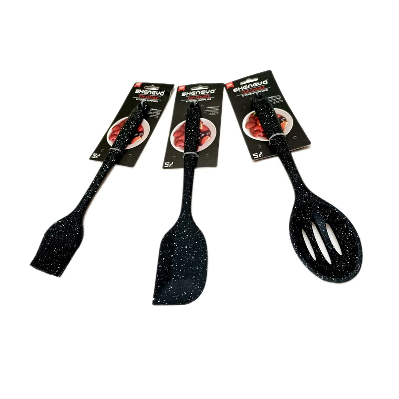 سرویس کفگیر 3 پارچه شنگیا مدل سیلیکونی کد NEW5577