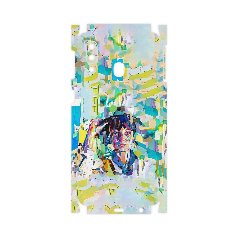 برچسب پوششی ماهوت مدل Collage of Women Portrait 1-FullSkin مناسب برای گوشی موبایل سامسونگ Galaxy A40