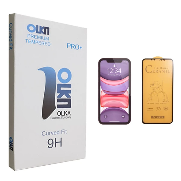 محافظ صفحه نمایش سرامیکی الکا مدل +PRO مناسب برای گوشی موبایل اپل iPhone 11