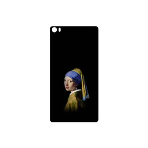 MAHOOT Girl with a Pearl Earring of Vermeer Cover Sticker for Huawei P8 Max