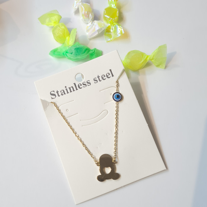 گردنبند دخترانه مدل چشم نظر گردنبند دخترانه مدل چشم نظر