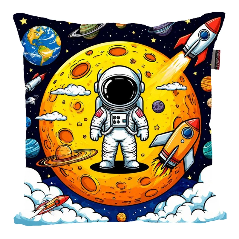 کوسن پاد آفرین مدل فضانورد کد PK401612 سایز 40*40 سانتی متر